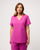 FLORENCE Three Chest Pocket Scrub Top (Original SLTECH™ fabric) - Fuchsia