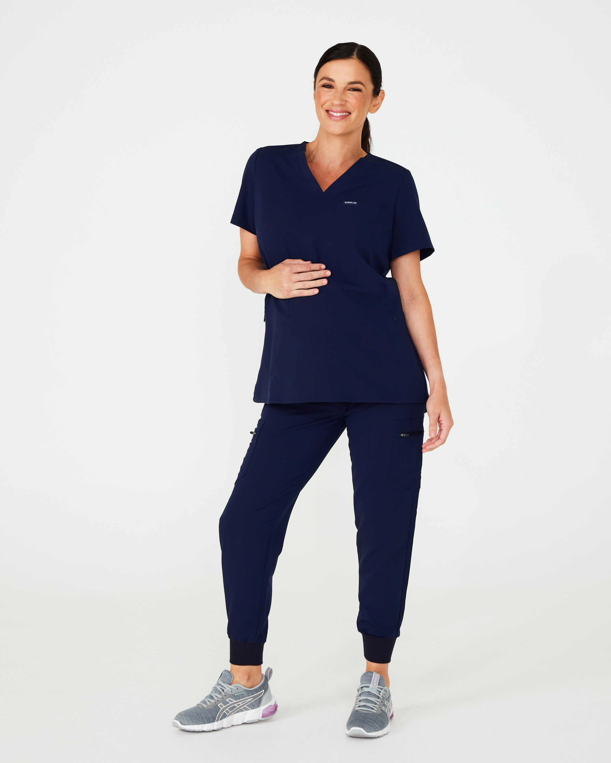 TRACY Maternity Scrub Top