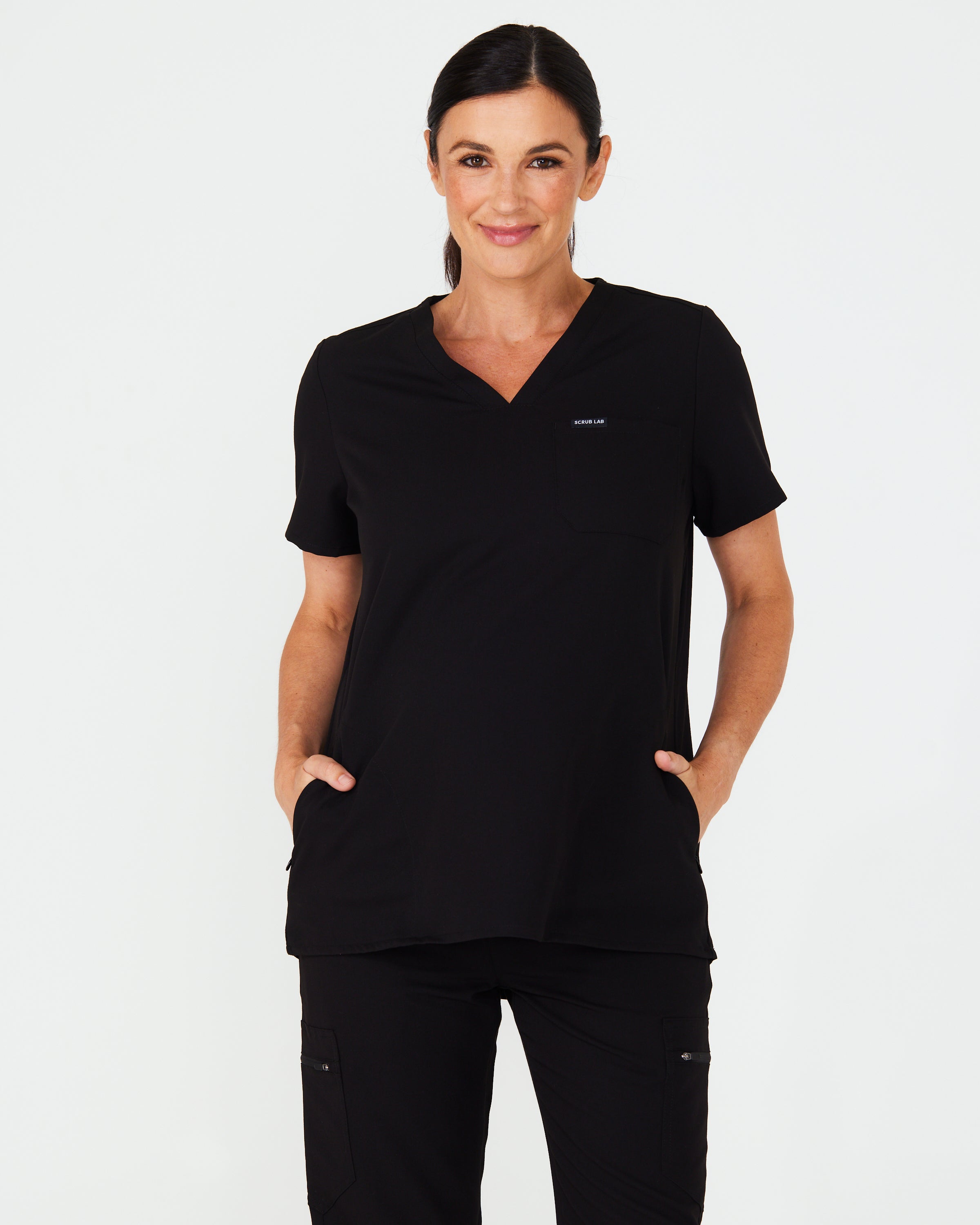 TRACY Maternity Scrub Top