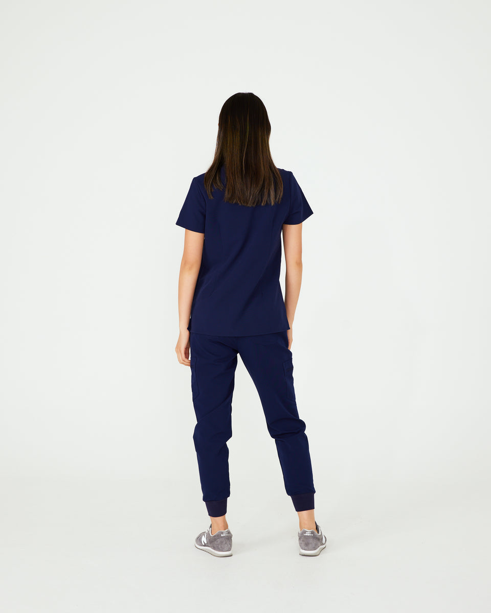 LUCY NAVY JOGGER SCRUB PANTS – Scrub Lab - Premium