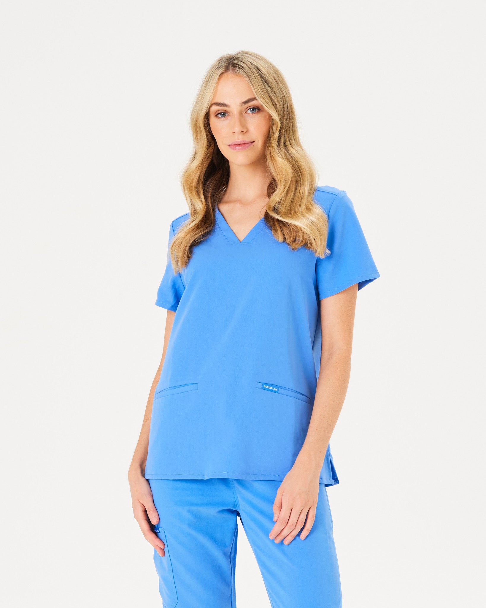 ceil blue women's scrub top