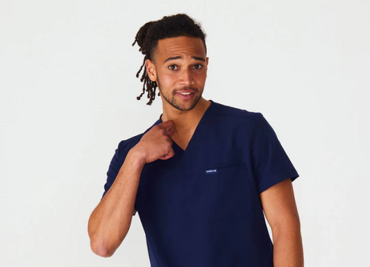 Men need comfortable scrubs too!