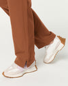 EDITH Straight Leg Scrub Pants - Pecan Brown | SLTECH™