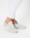 MARTHA Slim Cropped Scrub Pants - Pure White - CLEARANCE
