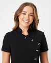 ANNIE Tunic Top - Black - CLEARANCE