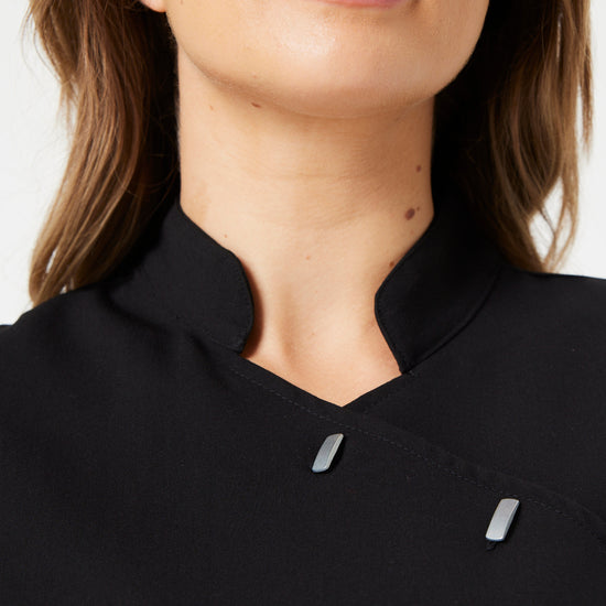 tailored scrub top from scrub lab