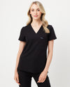 black women's scrub top