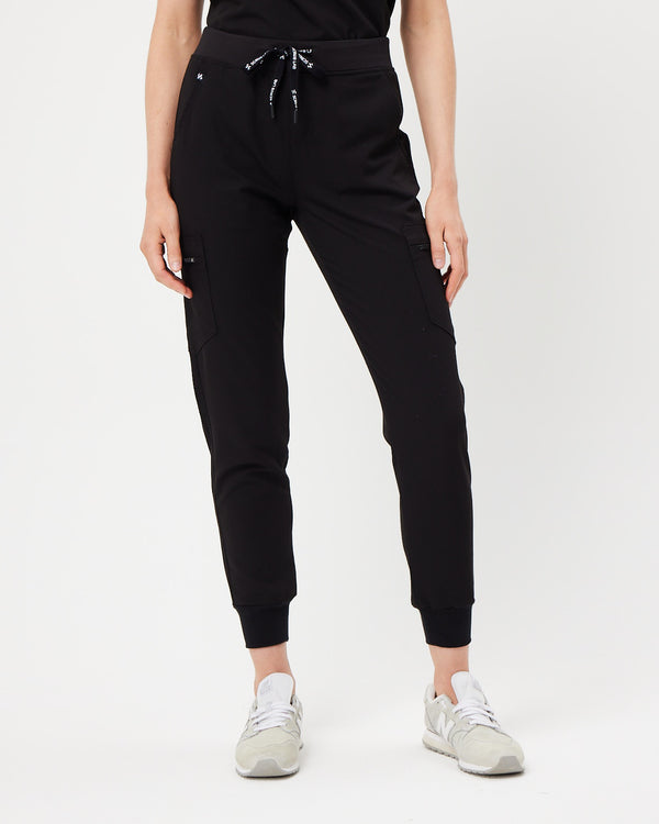 LUCY Jogger Scrub Pants - Black | SLTECH™