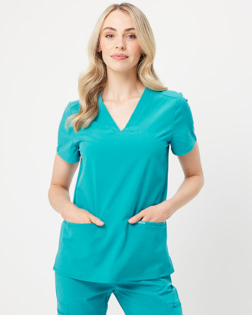 Ultra-Soft Women's Scrub Tops Australia – Scrub Lab - Premium Medical ...