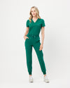 LUCY Jogger Scrub Pants - Hunter Green | SLTECH™