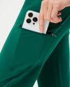 LUCY Jogger Scrub Pants - Hunter Green | SLTECH™