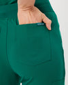 LUCY Jogger Scrub Pants - Hunter Green | SLTECH™