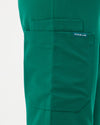 EDITH Straight Leg Scrub Pants - Hunter Green | SLTECH™