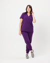LUCY Jogger Scrub Pants - Aubergine | SLTECH™