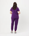 LUCY Jogger Scrub Pants - Aubergine | SLTECH™