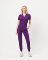 LUCY Jogger Scrub Pants - Aubergine | SLTECH™