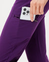 LUCY Jogger Scrub Pants - Aubergine | SLTECH™