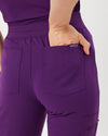 LUCY Jogger Scrub Pants - Aubergine | SLTECH™