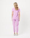 FLORENCE Three Chest Pocket Scrub Top - Lavender Haze | SLTECH™
