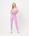 LUCY Jogger Scrub Pants - Lavender Haze | SLTECH™