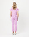 CLARISSA Skinny Leg Scrub Pants - Lavender Haze | SLTECH™