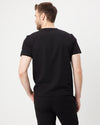 WEARY Three Chest Pocket Scrub Top - Black | SLTECH™