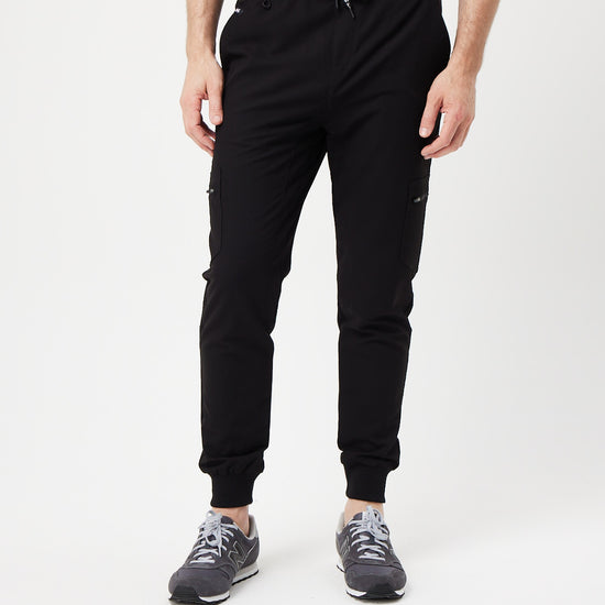 black men's jogger scrub pants
