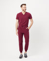 HOWARD Jogger Scrub Pants - Maroon | SLTECH™