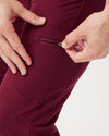 HOWARD Jogger Scrub Pants - Maroon | SLTECH™