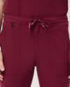 VICTOR Straight Leg Scrub Pants - Maroon | SLTECH™