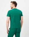 WEARY Three Chest Pocket Scrub Top - Hunter Green | SLTECH™