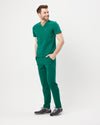 IAN Three Pocket Scrub Top - Hunter Green | SLTECH™