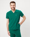 IAN Three Pocket Scrub Top - Hunter Green | SLTECH™