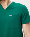IAN Three Pocket Scrub Top - Hunter Green | SLTECH™