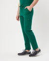 VICTOR Straight Leg Scrub Pants - Hunter Green | SLTECH™