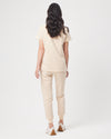 FLORENCE Three Chest Pocket Scrub Top- Soft Beige | SLTECH™