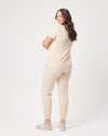 LUCY Jogger Scrub Pants - Soft Beige | SLTECH™