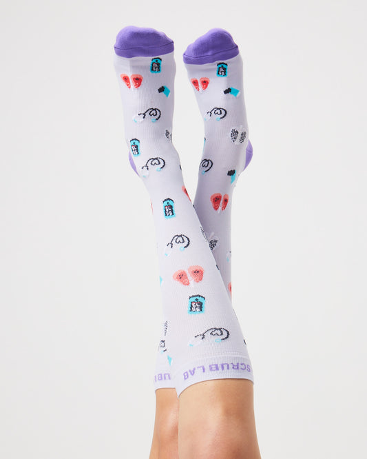 WE BE-LUNG TOGETHER Compression Socks