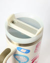White 40oz Jumbo Sippy Cup - Nurse Edition