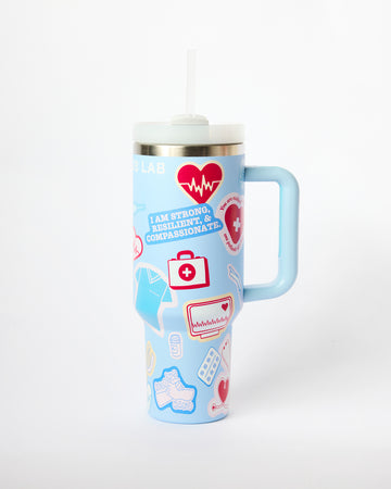 Blue 40oz Jumbo Sippy Cup - Healthcare Edition