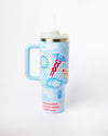 Blue 40oz Jumbo Sippy Cup - Healthcare Edition