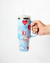 Blue 40oz Jumbo Sippy Cup - Healthcare Edition