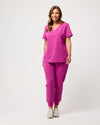 LUCY Jogger Scrub Pants - Fuchsia | SLTECH™ - CLEARANCE
