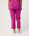 CLARISSA Skinny Leg Scrub Pants - Fuchsia | SLTECH™ - CLEARANCE