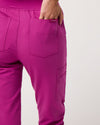 LUCY Jogger Scrub Pants - Fuchsia | SLTECH™ - CLEARANCE