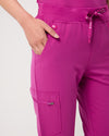 LUCY Jogger Scrub Pants - Fuchsia | SLTECH™ - CLEARANCE