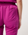 CLARISSA Skinny Leg Scrub Pants - Fuchsia | SLTECH™ - CLEARANCE