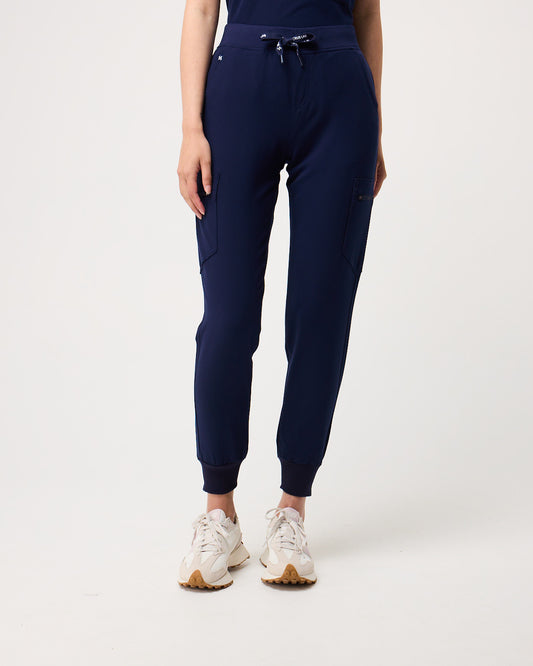 LUCY Jogger Scrub Pants - Navy | SLTECH™