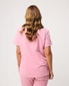FLORENCE Three Chest Pocket Scrub Top - Picasso Pink | SLTECH™