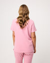 ELIZABETH Two Pocket Scrub Top (Original SLTECH™ fabric) - Picasso Pink